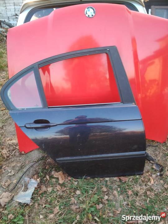BMW E46 sedan drzwi prawy tył mazowieckie Małocice sprzedam