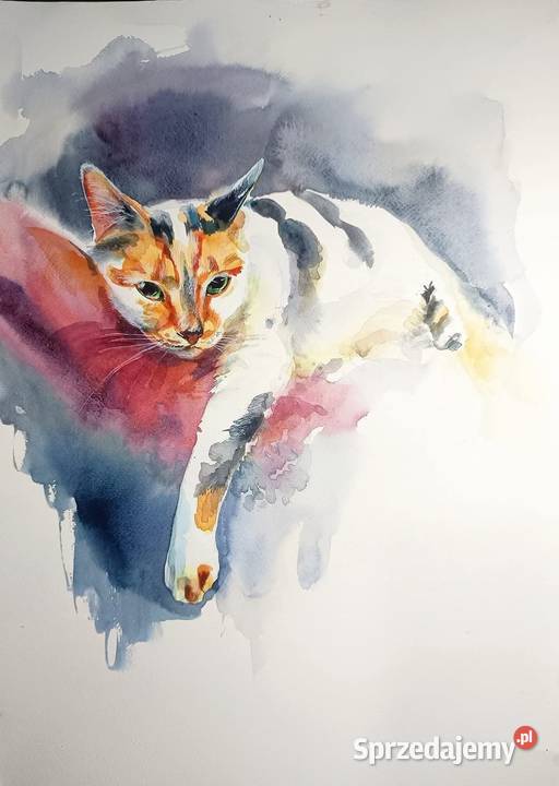 Oryginalne ilustracje do wierszy FJKlimka Obrazki i obrazy Dom i Ogród