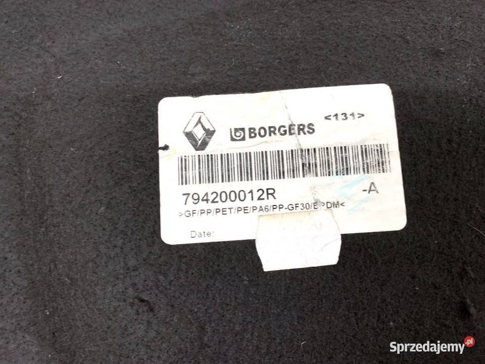 PÓŁKA TYŁ RENAULT SCENIC III 794200012R Minivan