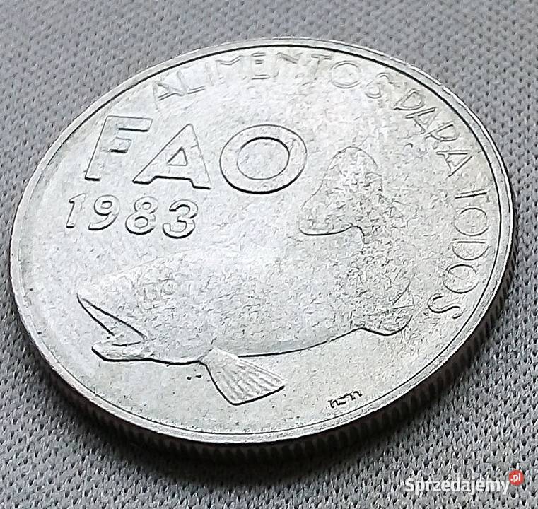 PORTUGALIAFAOCZYTAJ OPIS1983 r3 MONETY Legionowo