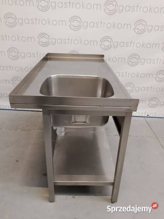 Stół ze zlewem L i półką rant TLP 140x70x85 Wrocław sprzedam