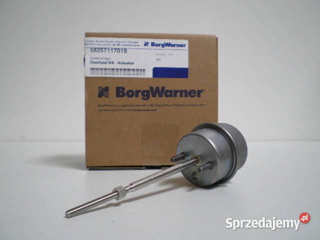 Nowy aktuator turbosprężarki BorgWarner KKK Silniki i osprzęt Siedlce