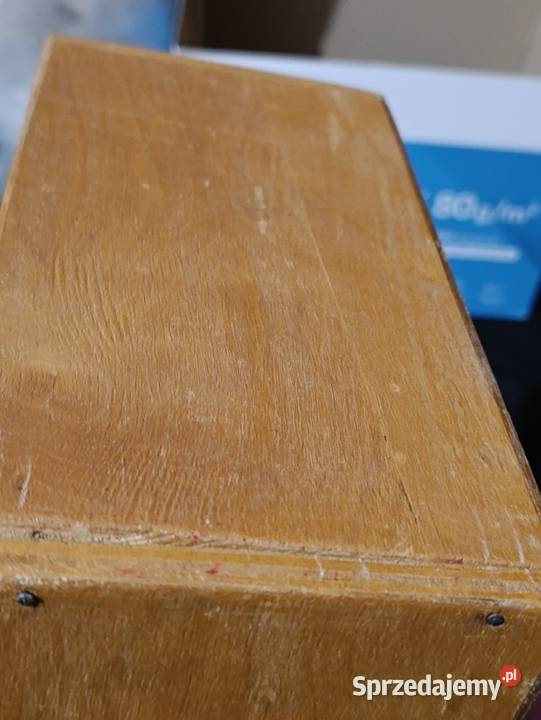 drewniana szuflada pojemnik do przechowywania wielkopolskie sprzedam