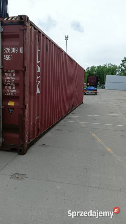 Kontener morski 12 metrów 40 HC sprzedam