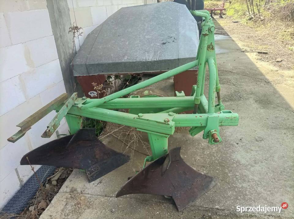 Pług 2skibowy Unia Grudziądz stan techniczny HIT Sonina