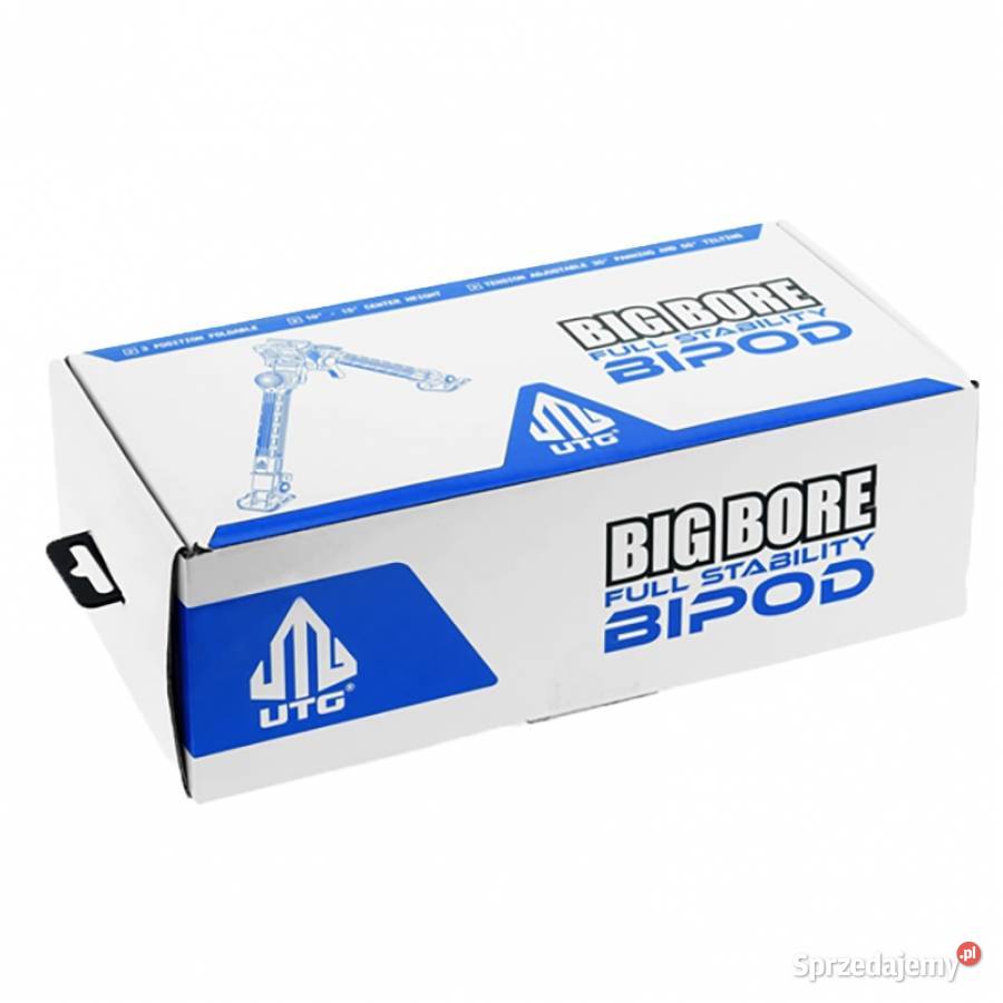 Bipod Leapers UTG składany Big Bore Full Sport i Wypoczynek Trzcianka