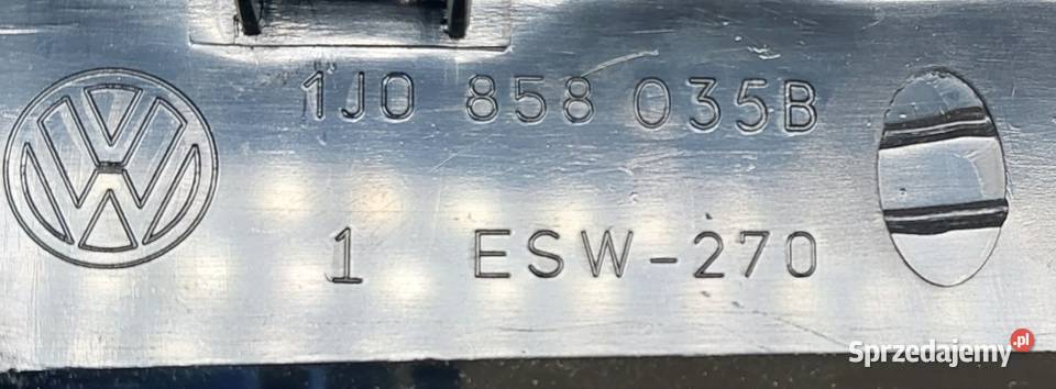 NOWA RAMKA LISTWA VW GOLF IV BORA 1J0858035B Mielęcin