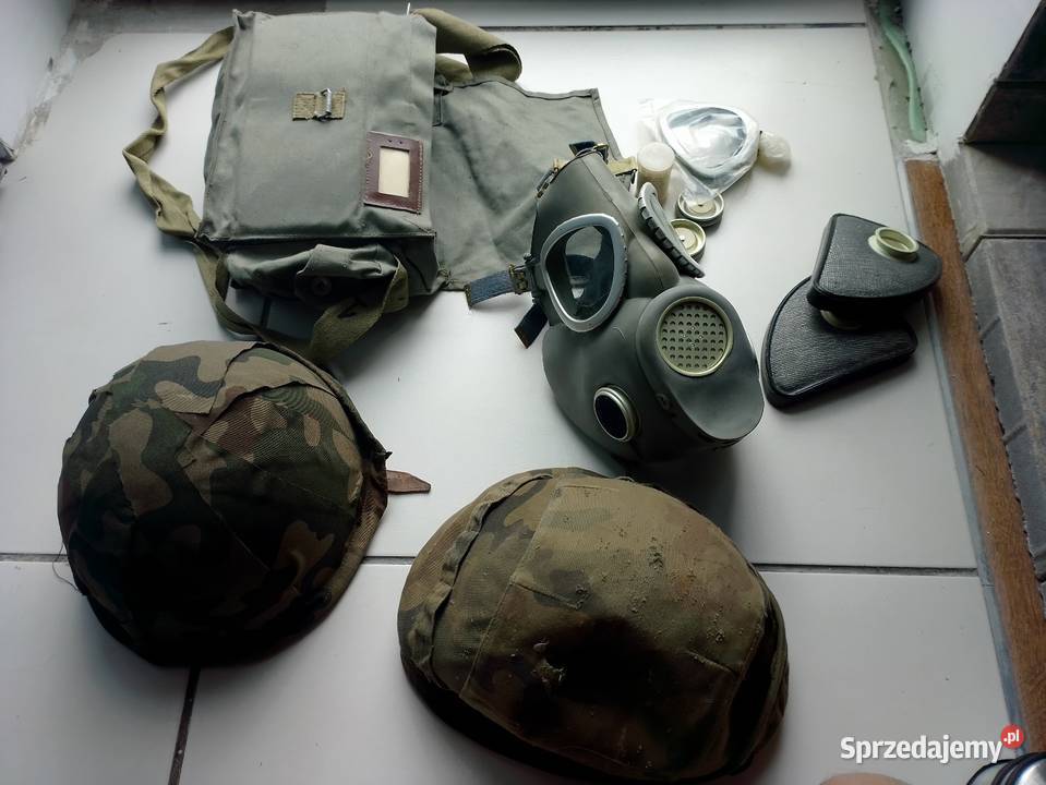 Hełm ZOMO 1975 plus maska PG buldogg Jarosław