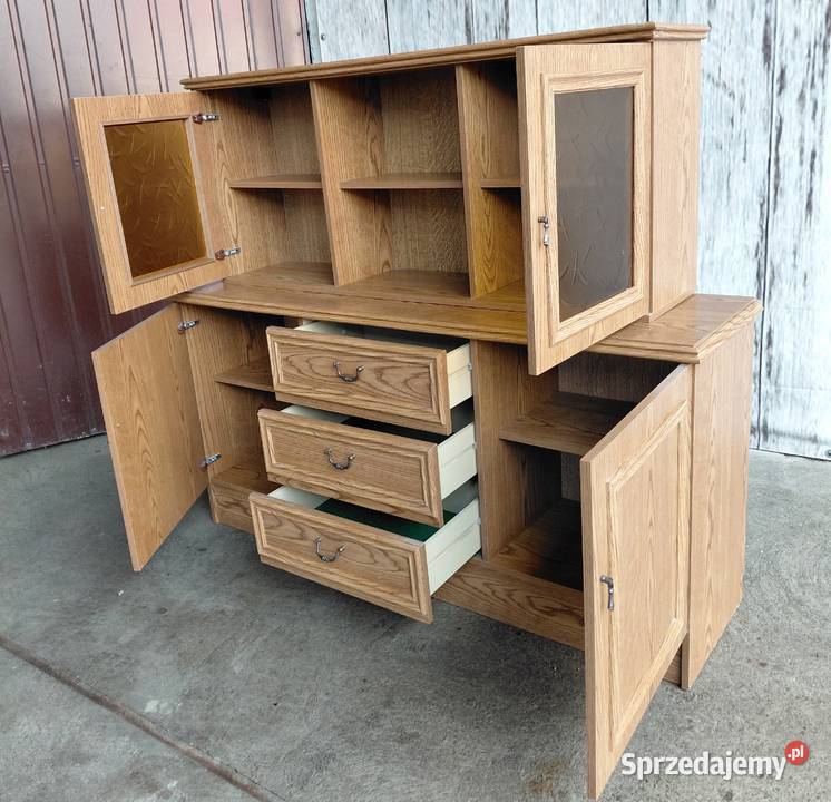 kredens dwuczęściowy 456 Byczyna sprzedam