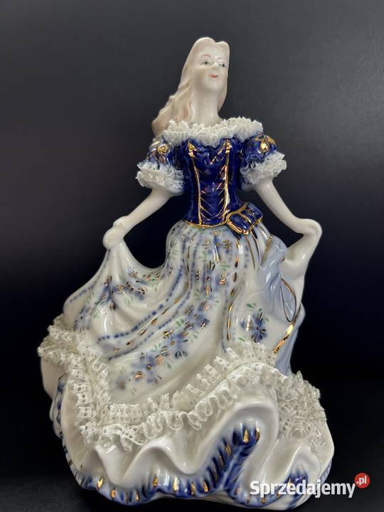 Komplet porcelanowych figurek dam dworu śląskie sprzedam