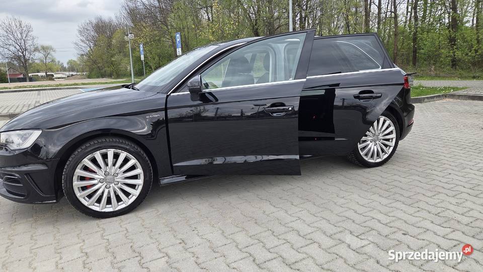 Audi A3 Etron Hybryda Plugin 204 Super Stan czujnik deszczu Gdów sprzedam