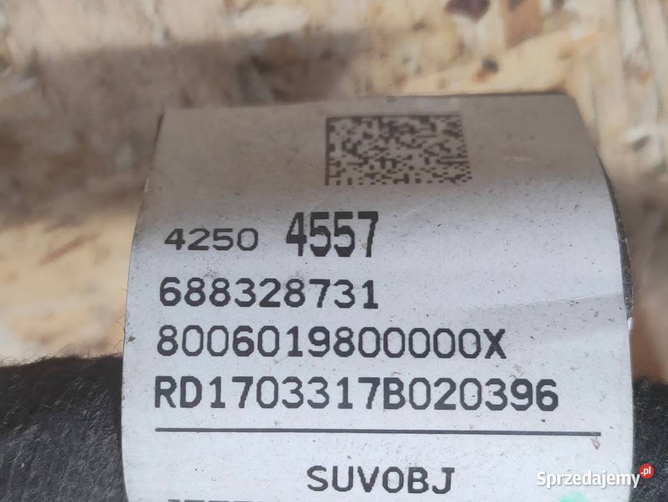 Wiązka Instalacja PDC Zderzaka Tylnego Opel Pleszew