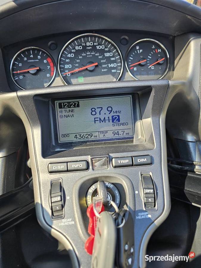 Sprzedam Honda Goldwing 1800 2008 małopolskie Piotrowice