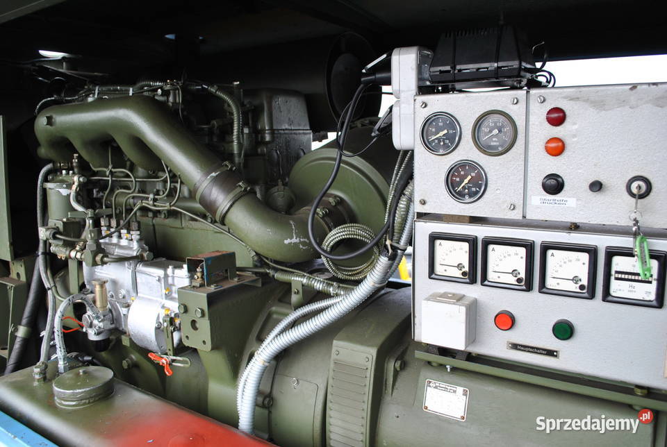 Agregat IFA VEM Fimag TGL20675 S200 60 kva 400 V pomorskie Sierakowice