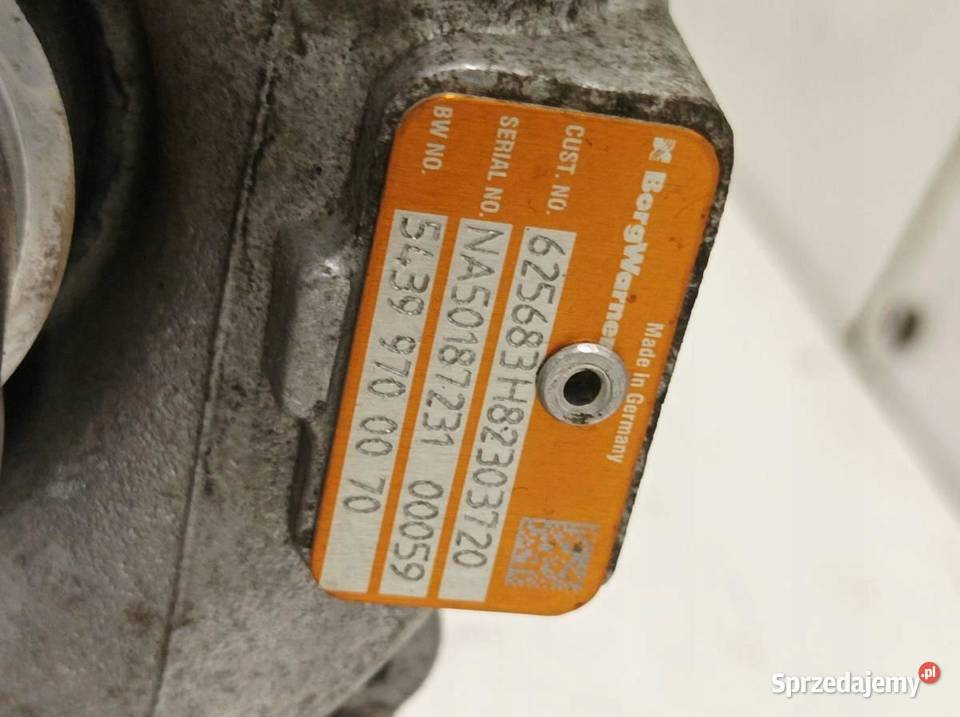 TURBOSPRĘŻARKA NA50187231 15 DCI Renault Laguna sprzedam