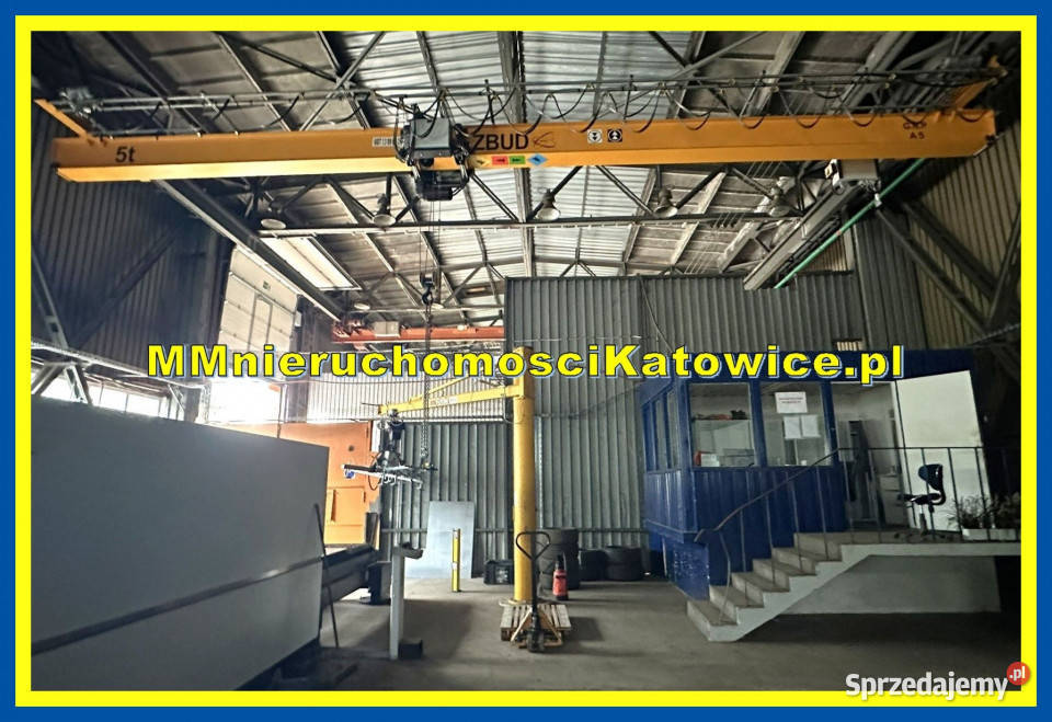 Hala produkcyjna do wynajęcia śląskie Chorzów parking