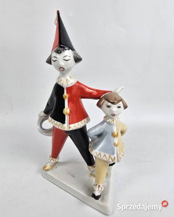 2 Klauny Art Deco Hanzly Jen Hollohaza Węgry mazowieckie Pomiechówek