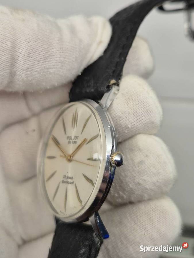 Zegarek męski Poljot De Luxe Ultra Slim śląskie Chorzów