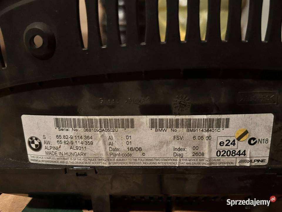 Ekran idrive wyświetlacz mały CCC Warszawa