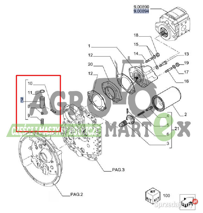 219228A1 76086231 ZAWÓR HYDR KPL CNH Wichrów