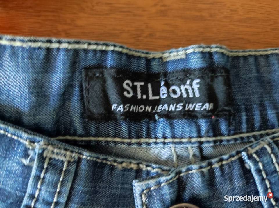 Męskie damskie krótkie spodenki dzwony jeans