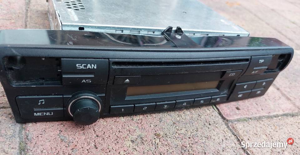 RADIO CD BLUES SKODA OCTAVIA 1Z0035152F BEZ KODU lubuskie Skwierzyna sprzedam