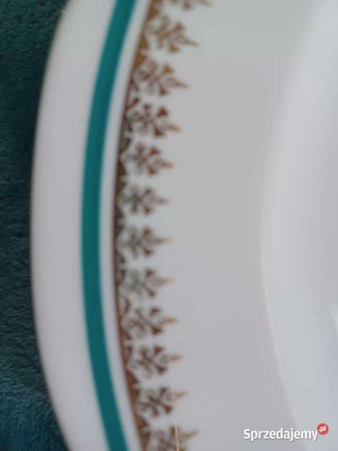 Talerze Ćmielów Feston głębokie nieużywane Łódź
