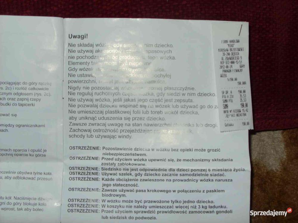 Wózek spacerowy parasolka 4baby race Dębica