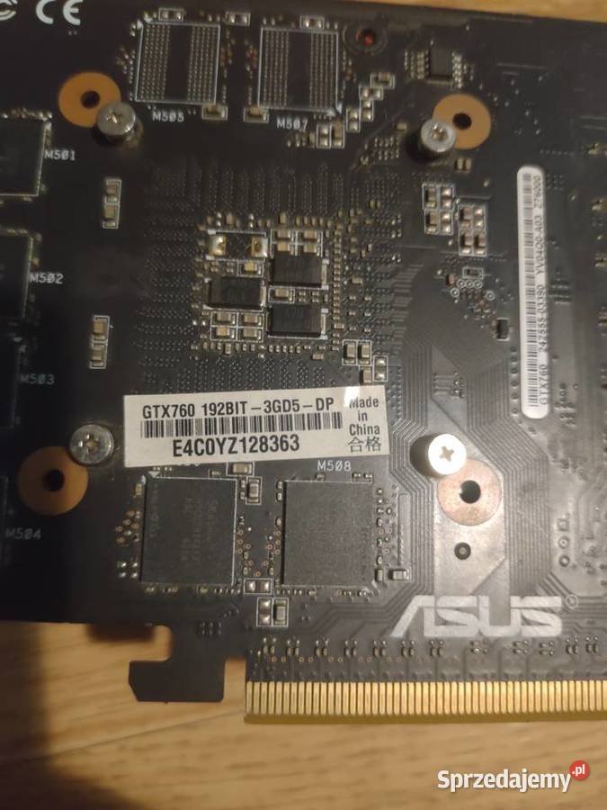 nvidia asus gtx760 Karty graficzne