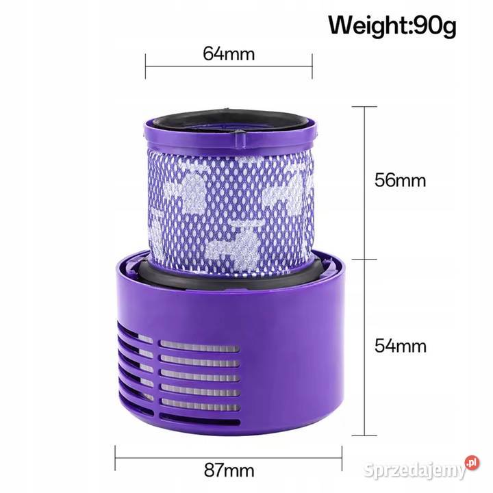 Zestaw Filtrów HEPA do Dyson V10 3 Sztuki sprzedam