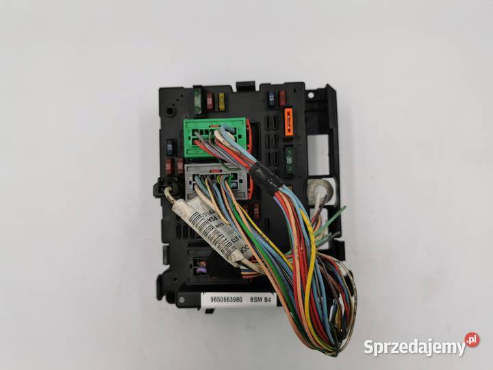 Moduł BSM B4 Skrzynka Bezpieczników Peugeot 307 Wyszków
