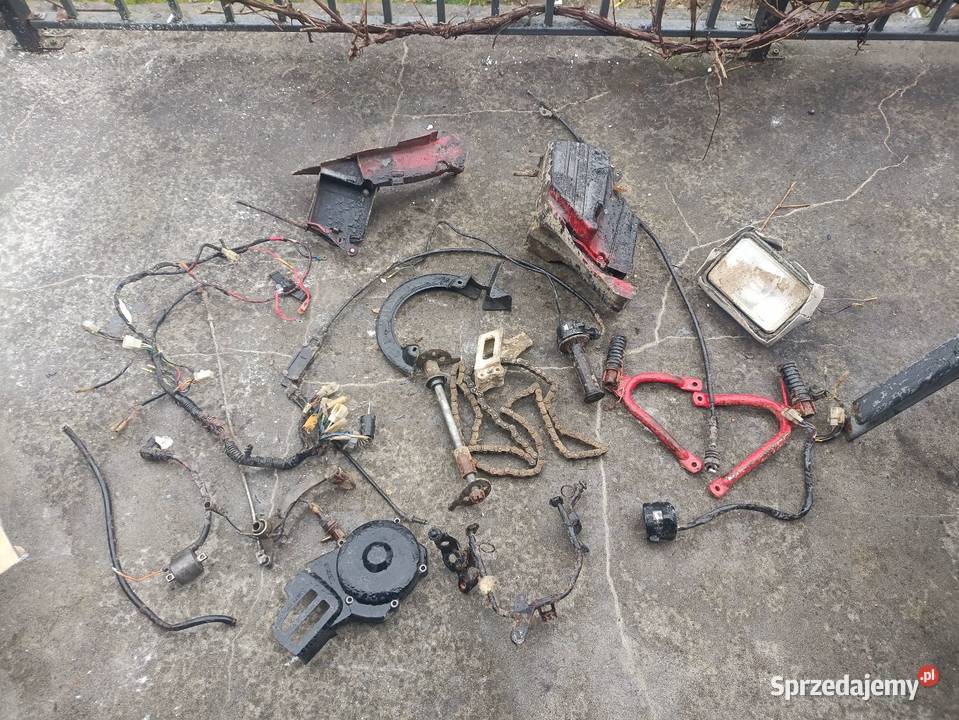 Yamaha Dt 125 LC rama papiery czesci lubelskie