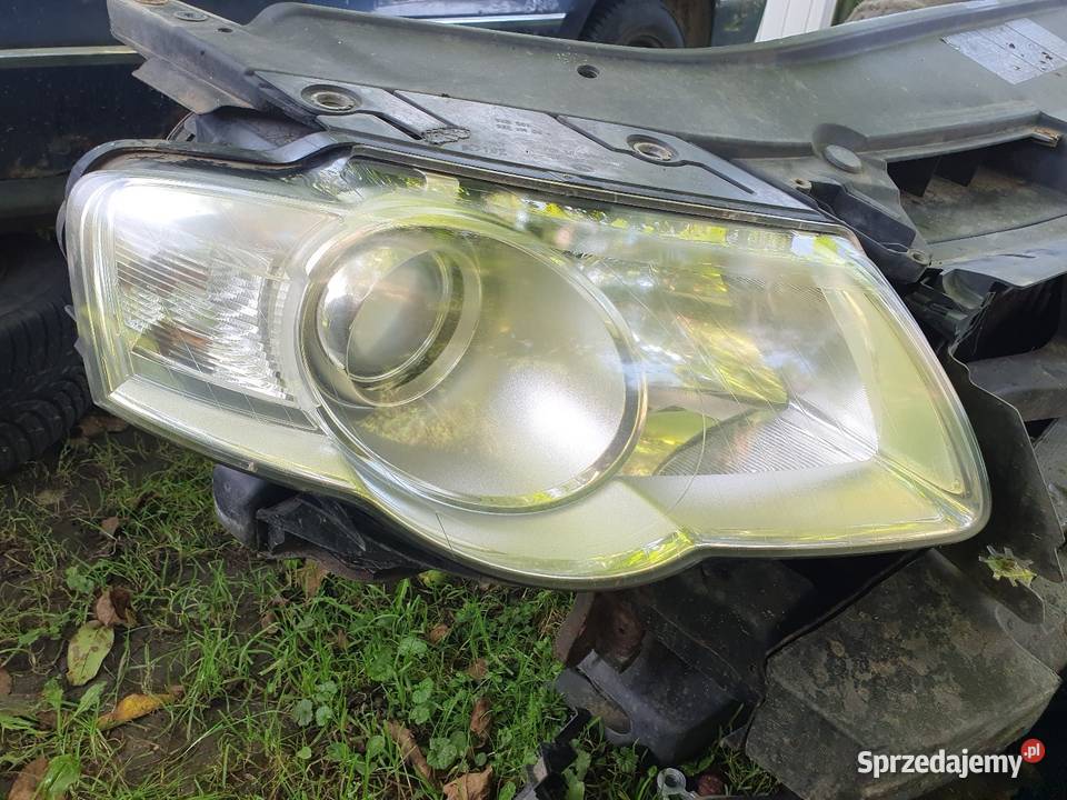 Lampy przód Vw Passat b6 lewa prawa h7 halogen Nowy Dwór Gdański