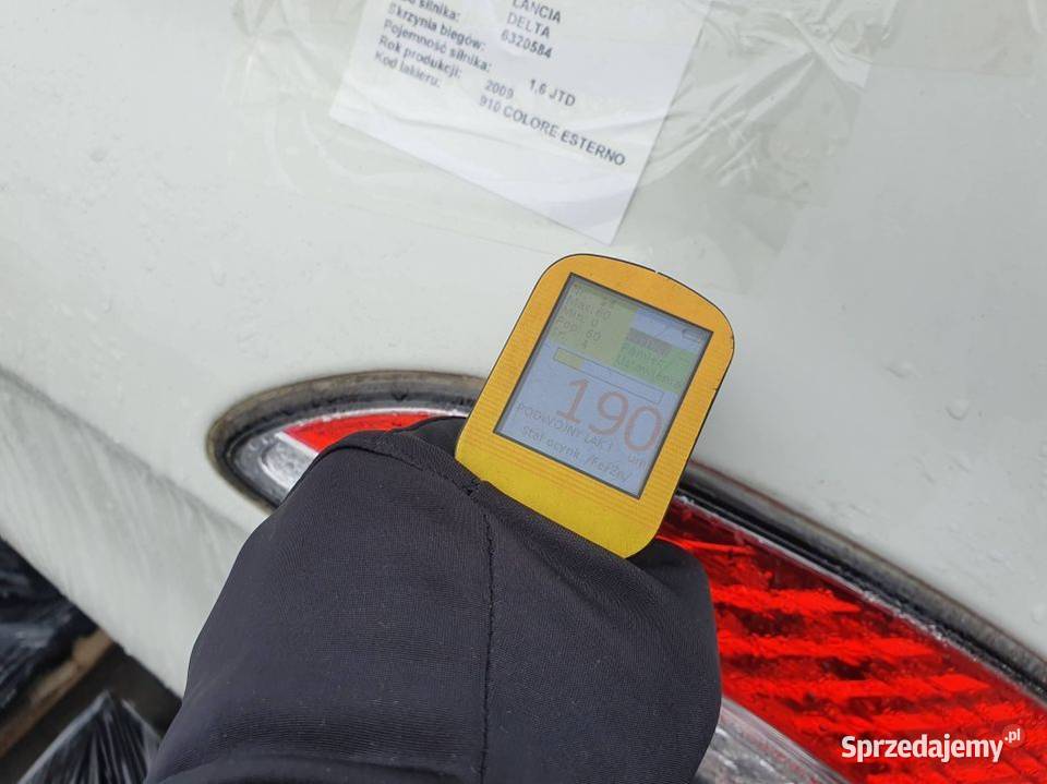 ĆWIARTKA BŁOTNIK LEWY TYŁ LANCIA DELTA III Lipno