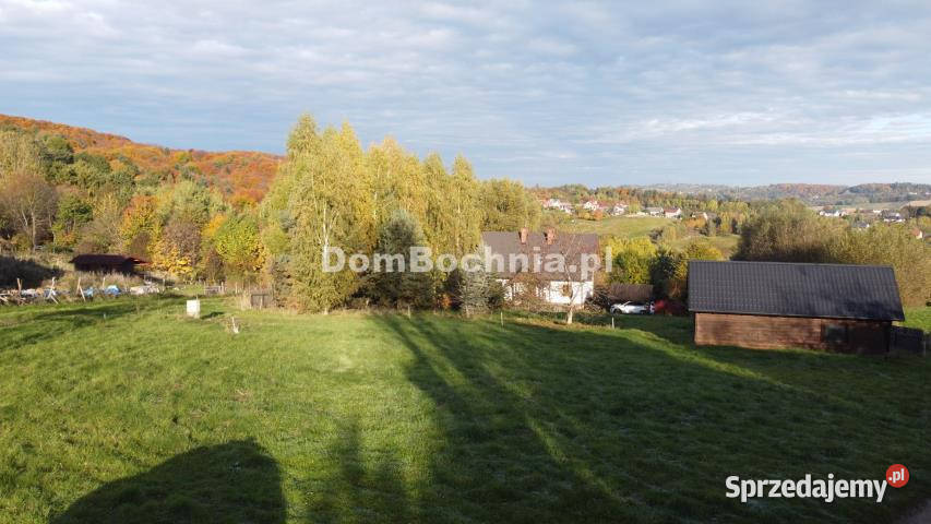 Grunt Wola Nieszkowska 1642m2 asfalt małopolskie