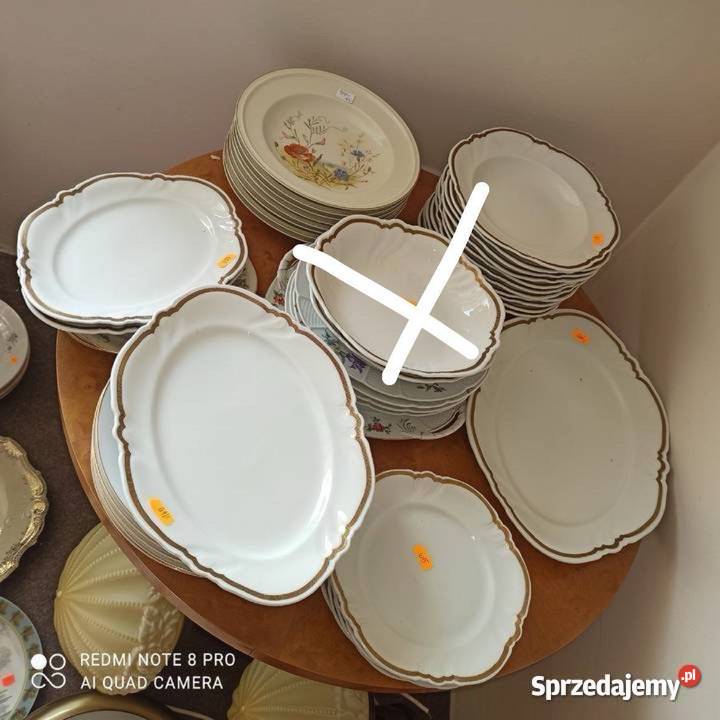 Talerz do zupy Rosenthal z serii Viktoria Porcelana i szkło pomorskie Gdańsk