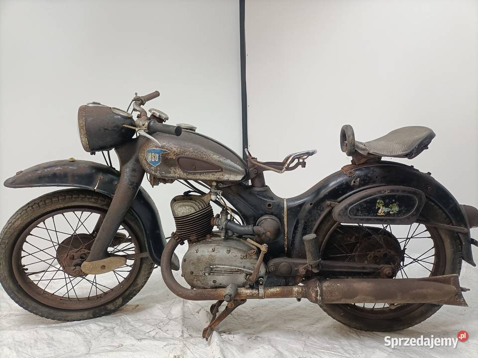 NSU LUX 200 oryginalny stan Padniewko