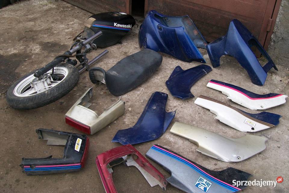 kawasaki gpz 500czasza plug kolo plastik lagi sprzedam