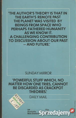 Chariots of the Gods Was God An AstronautErich Kraków