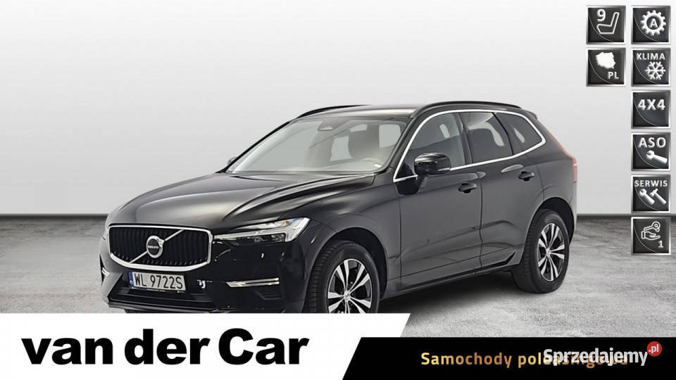 Volvo XC 60 B4 D AWD Core aut Z Polskiego Salonu Samochody osobowe