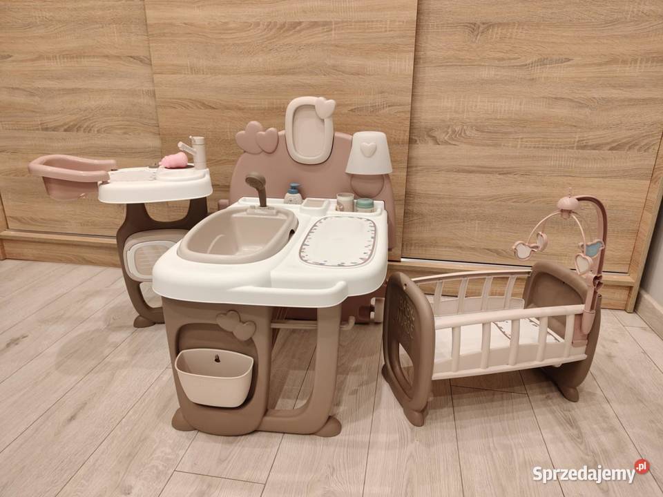 Smoby Baby Nurse Kącik opiekunki lalki łóżeczko wielkopolskie Rawicz sprzedam