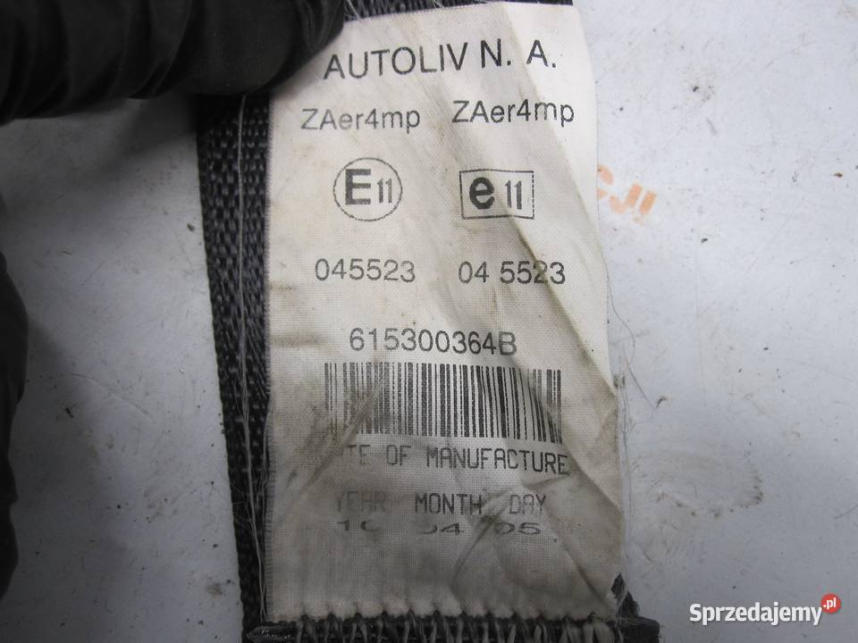 JEEP PATRIOT 10r pas bezpieczeństwa lewy świętokrzyskie Kielce sprzedam