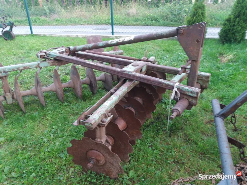 Brona talerzowa 8x2 Polska nieuszkodzony Agregaty Jasło