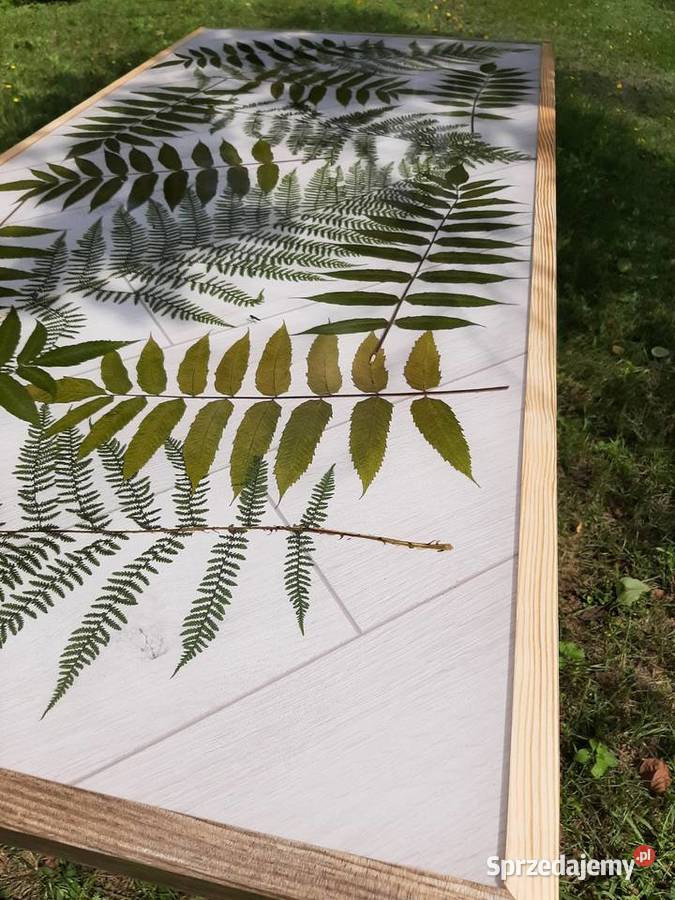 Stół z żywicą 75.5cm Stoły, krzesła, biurka Łazy sprzedam