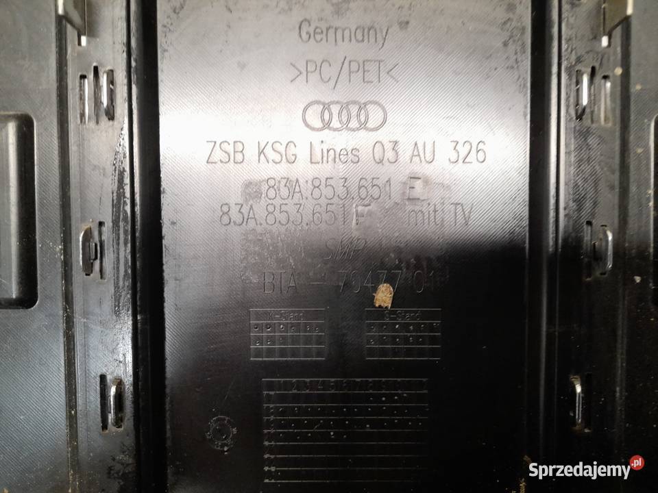 AUDI Q3 II ATRAPA CHŁODNICY GRILL 83A853651E Goleniów