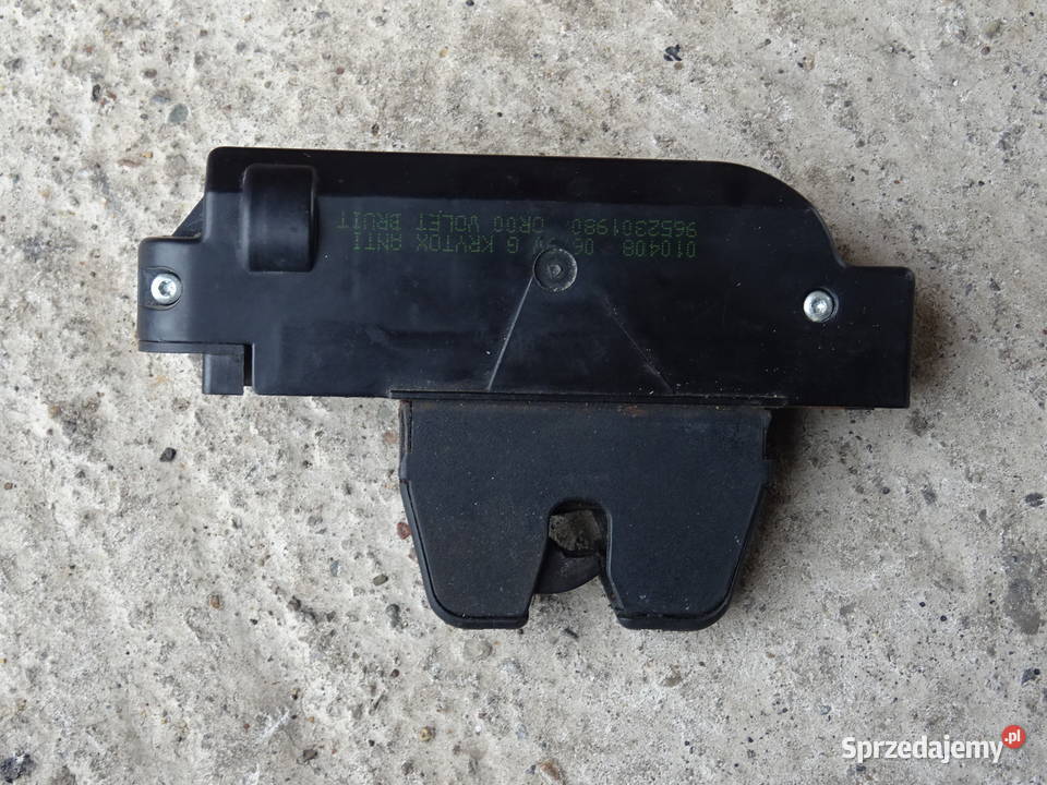 PEUGEOT 307 Citroen zamek klamka przycisk Wieluń sprzedam