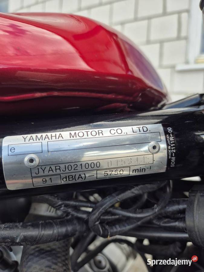 Yamaha FZS 600 Fazer FZ6 Cafe racer scrambler bezwypadkowy Grójec