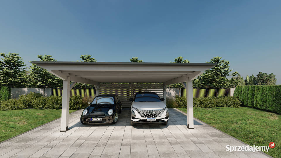 Wiata garażowa drewniana Sevilla 6M Warszawa