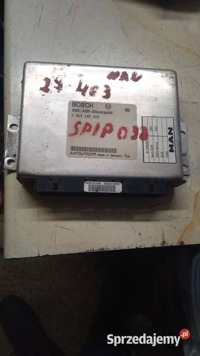 Sterownik ABS ASR MAN F2000 0265150353 Rzędowice