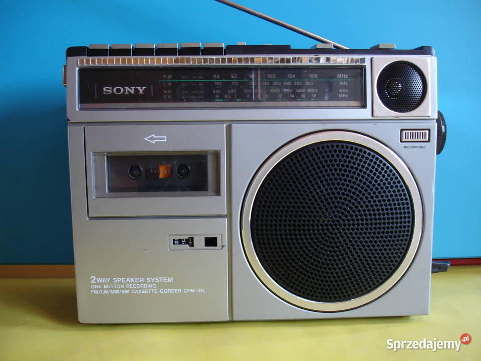 Radiomagnetofon SONY CFM31L Zielona Góra